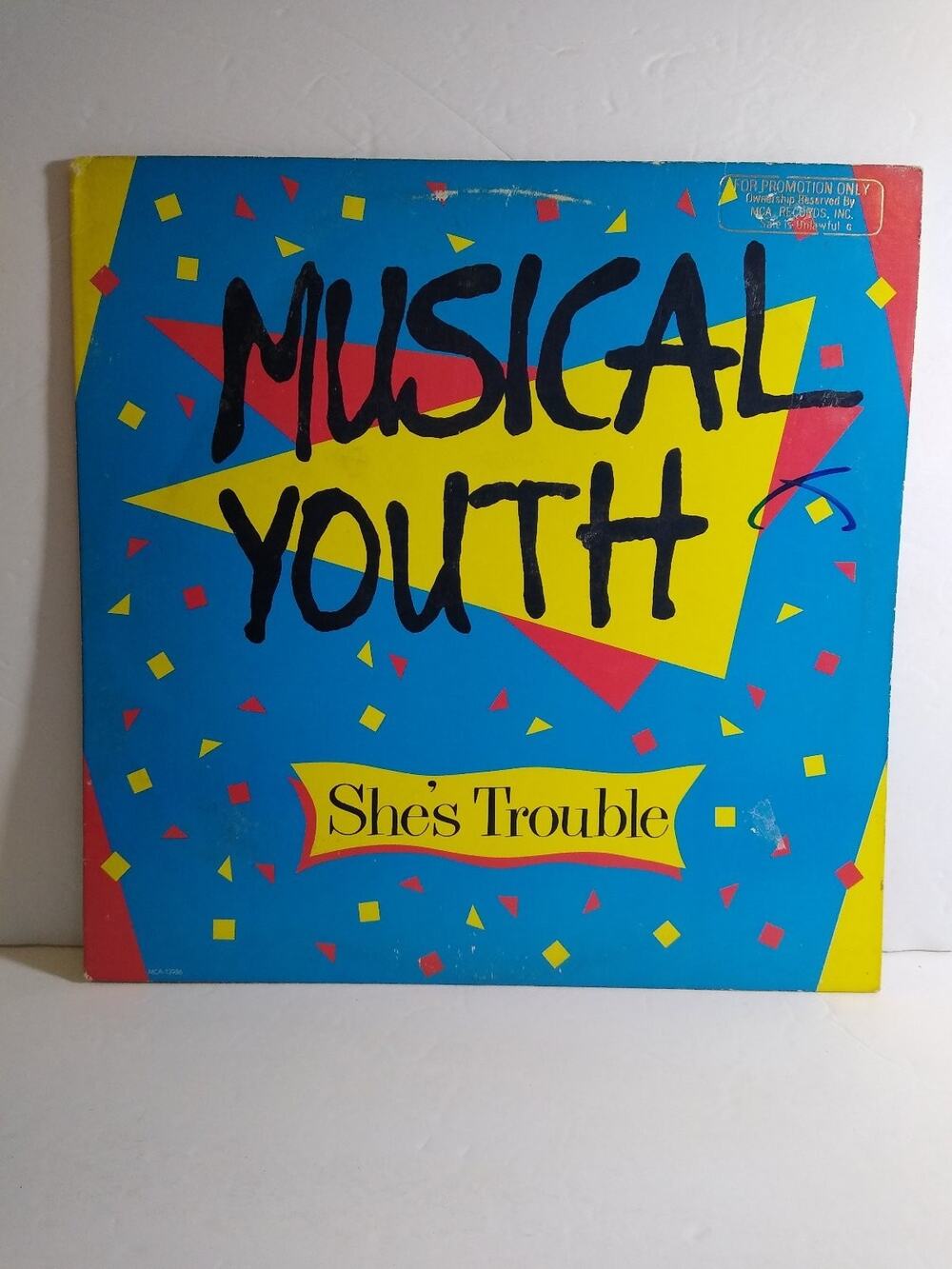 Musical Youth – She's Trouble 12" Promo Single 1984 MCA Records Reggae 45 RPM